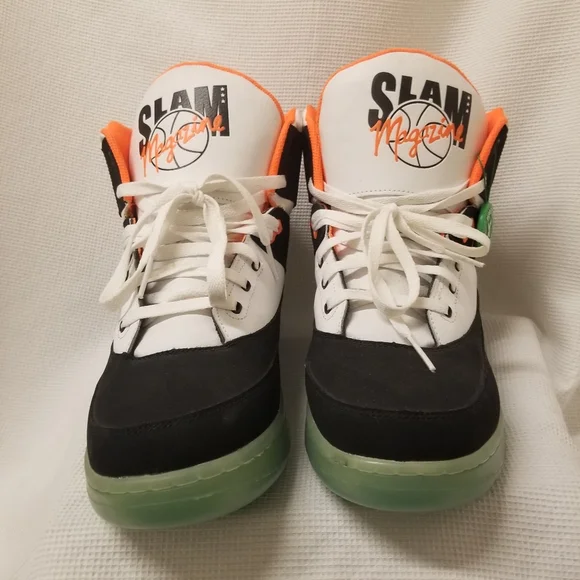 NWOT Rare Patrick Ewing Slam Dunk Magazine Black Orange White - Picture 5 of 16